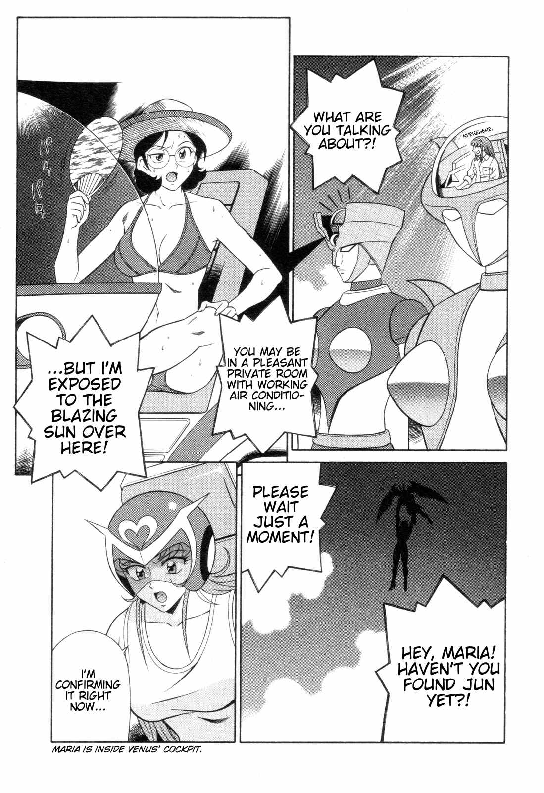 Mazinger Angel Chapter 11 page 15 - Chapter 11: Pursue! The Kidnapping Submarine Bood