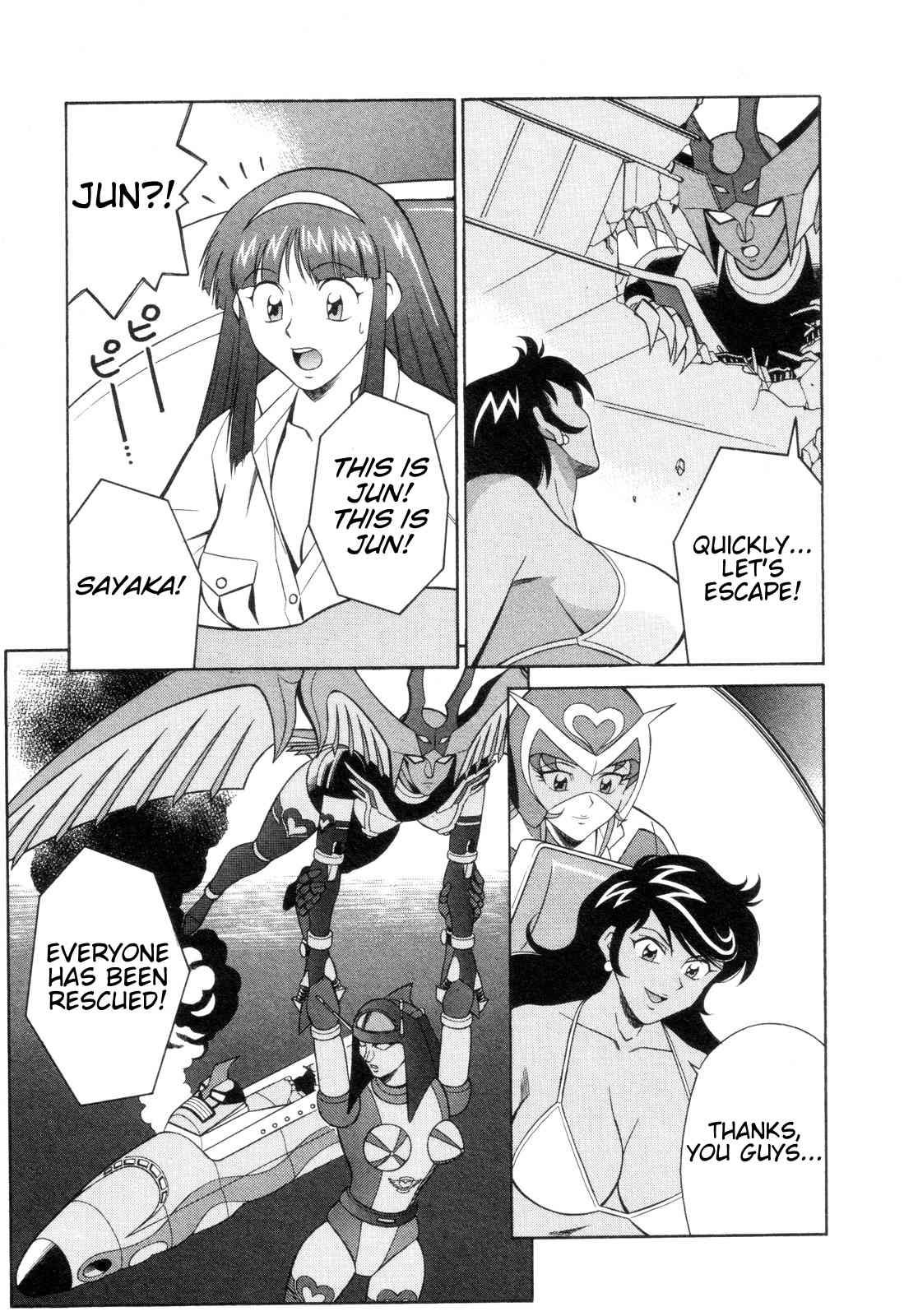 Mazinger Angel Chapter 11 page 27 - Chapter 11: Pursue! The Kidnapping Submarine Bood