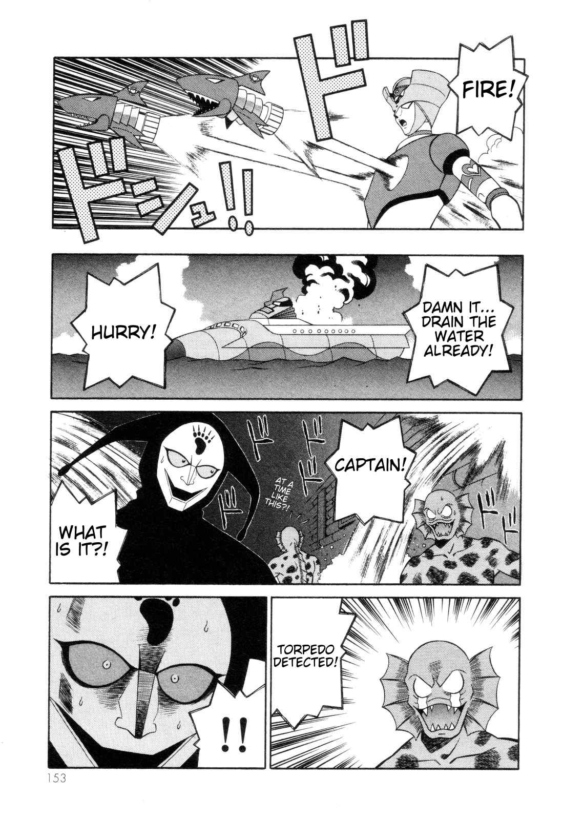 Mazinger Angel Chapter 11 page 29 - Chapter 11: Pursue! The Kidnapping Submarine Bood