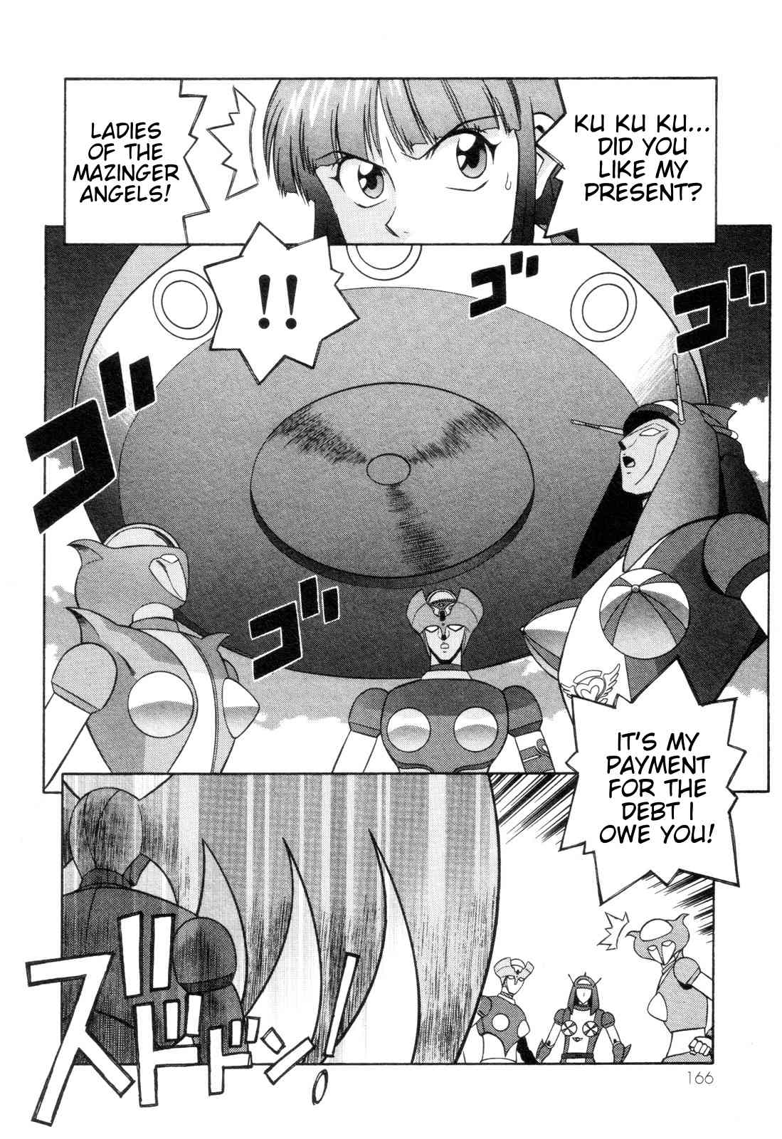 Mazinger Angel Chapter 12 page 12 - Chapter 12: M.A. Base, Targeted by the Devil