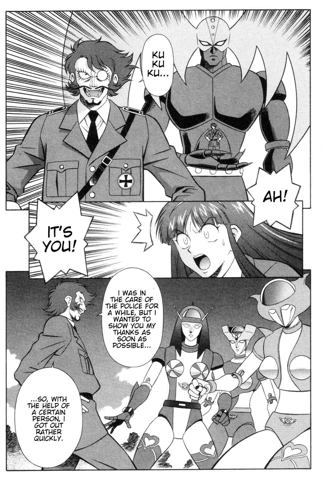 Mazinger Angel Chapter 12 page 13 - Chapter 12: M.A. Base, Targeted by the Devil