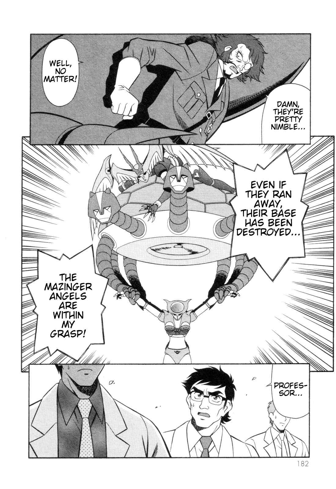 Mazinger Angel Chapter 12 page 28 - Chapter 12: M.A. Base, Targeted by the Devil