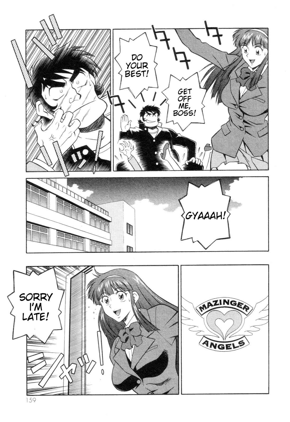 Mazinger Angel Chapter 12 page 5 - Chapter 12: M.A. Base, Targeted by the Devil