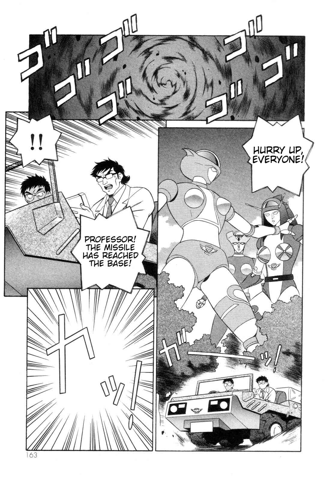 Mazinger Angel Chapter 12 page 9 - Chapter 12: M.A. Base, Targeted by the Devil
