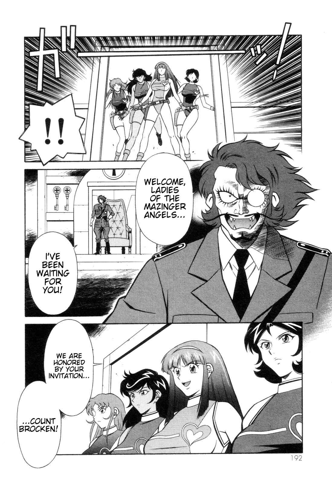 Mazinger Angel Chapter 13 page 8 - Chapter 13: The Despair of the Mazinger Angels
