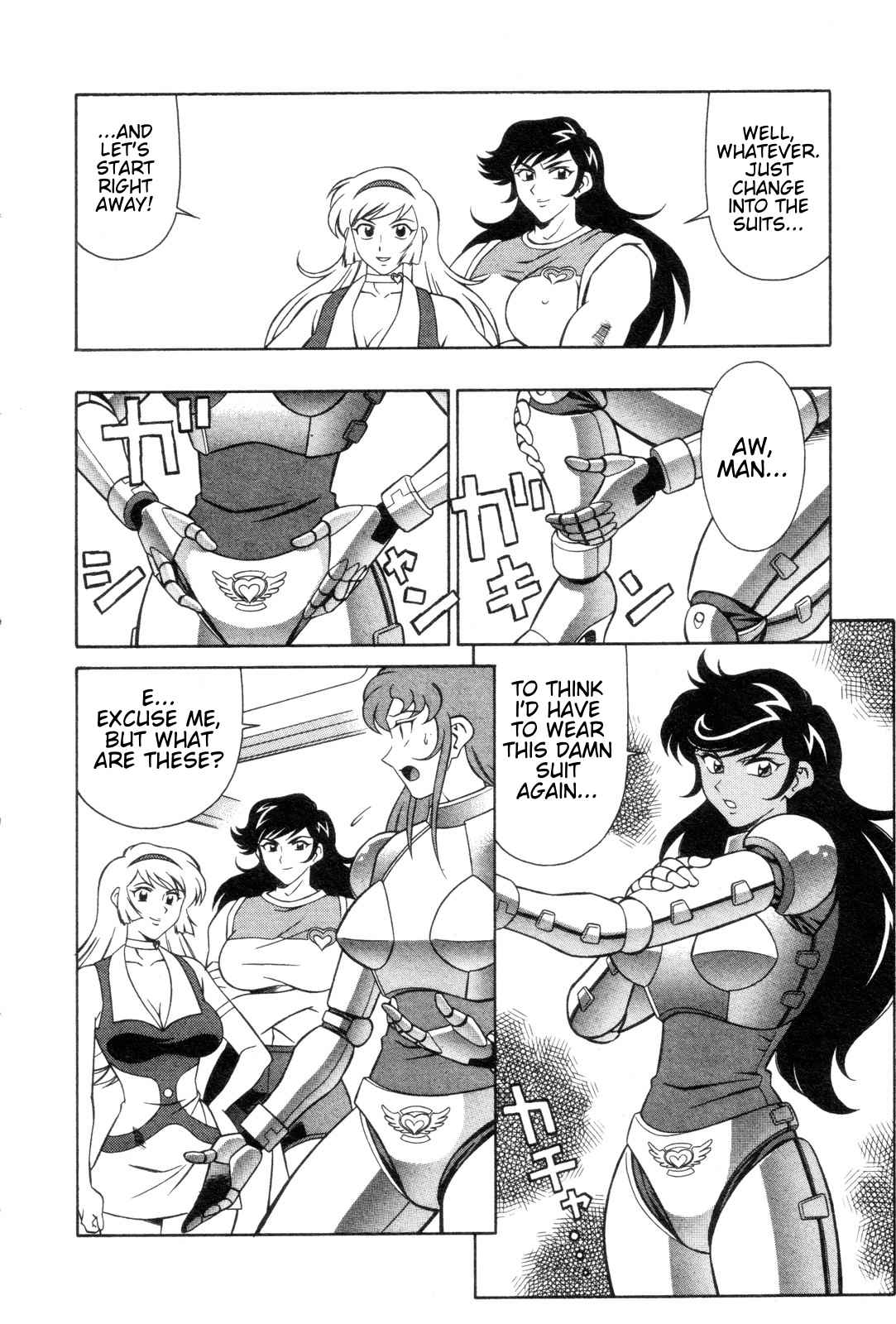 Mazinger Angel Chapter 14 page 12 - Chapter 14: Training! Until Your Life Burns Out!