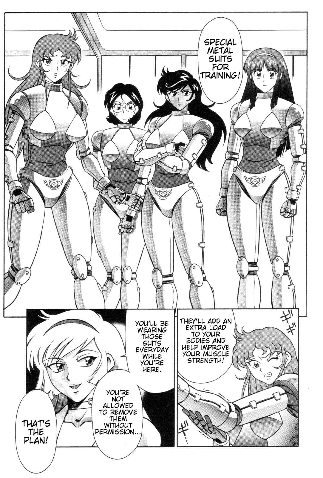 Mazinger Angel Chapter 14 page 13 - Chapter 14: Training! Until Your Life Burns Out!