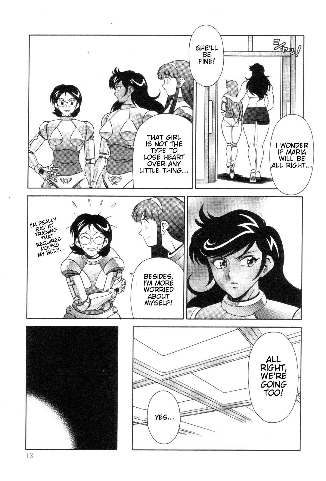 Mazinger Angel Chapter 14 page 15 - Chapter 14: Training! Until Your Life Burns Out!