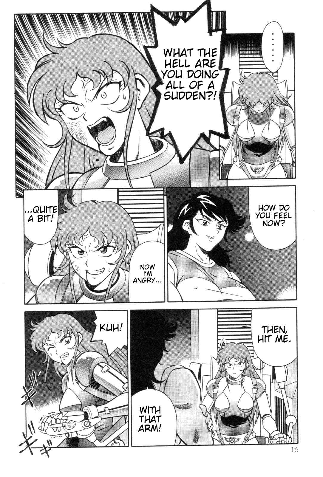 Mazinger Angel Chapter 14 page 18 - Chapter 14: Training! Until Your Life Burns Out!
