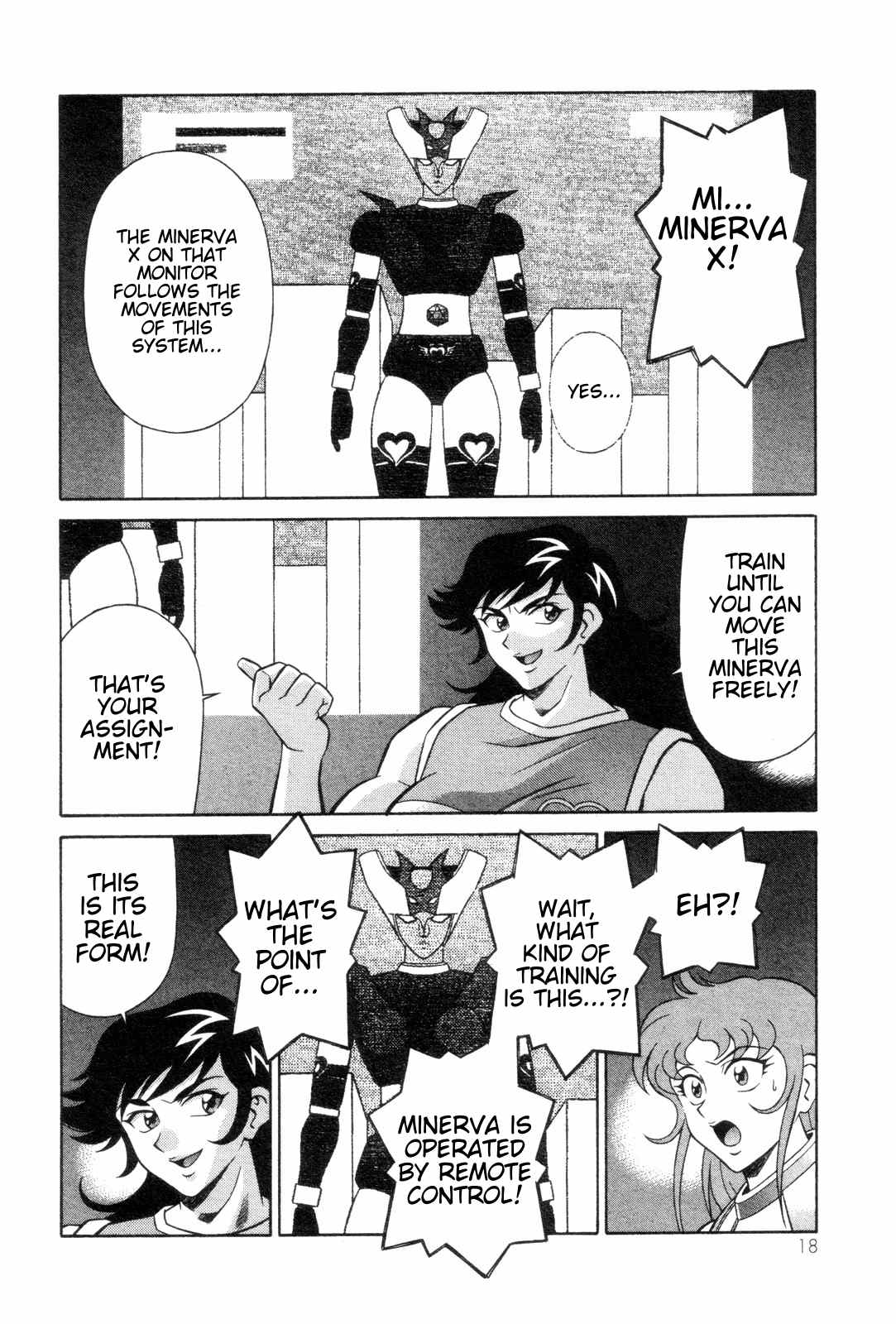 Mazinger Angel Chapter 14 page 20 - Chapter 14: Training! Until Your Life Burns Out!