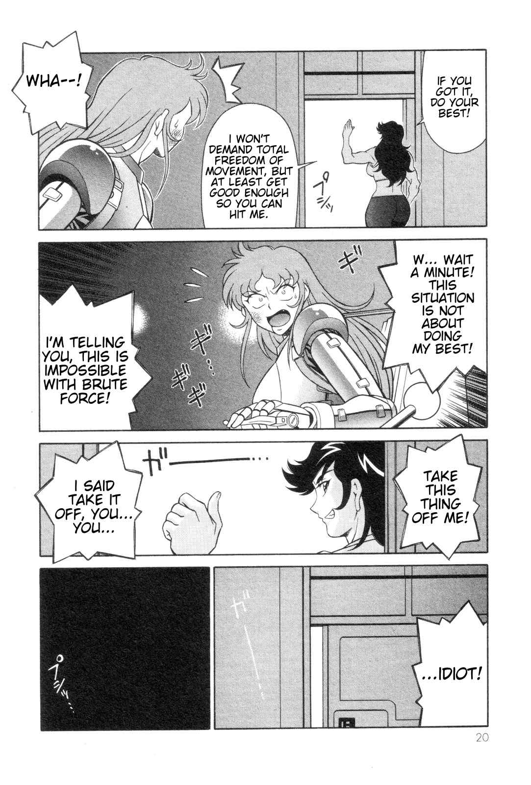 Mazinger Angel Chapter 14 page 22 - Chapter 14: Training! Until Your Life Burns Out!