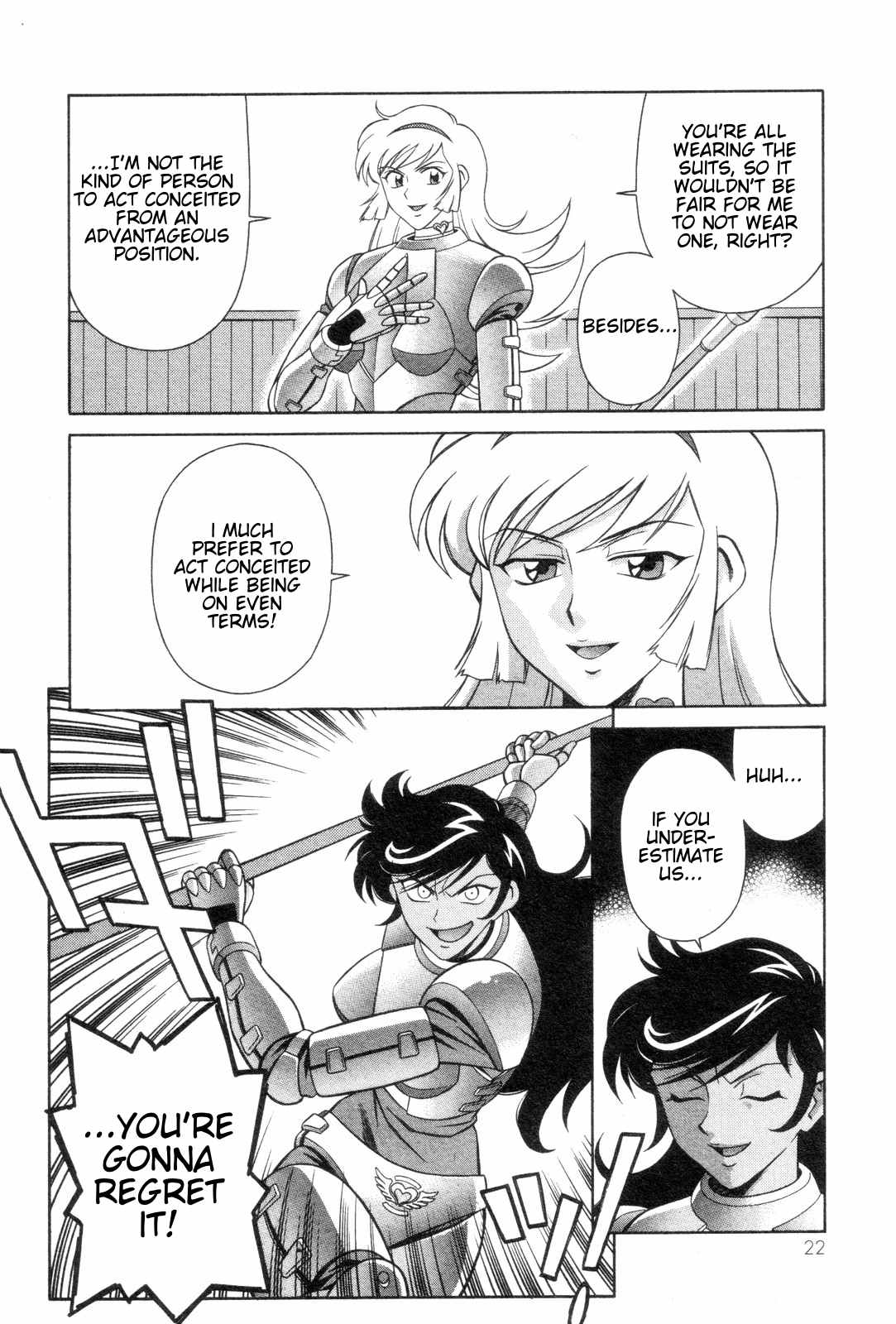 Mazinger Angel Chapter 14 page 24 - Chapter 14: Training! Until Your Life Burns Out!