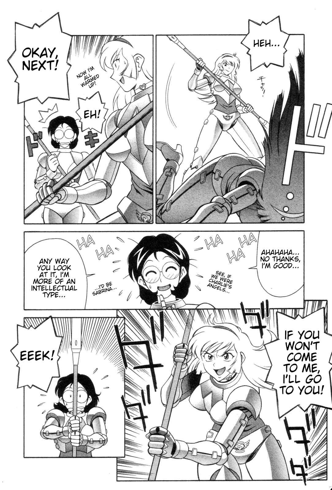 Mazinger Angel Chapter 14 page 32 - Chapter 14: Training! Until Your Life Burns Out!