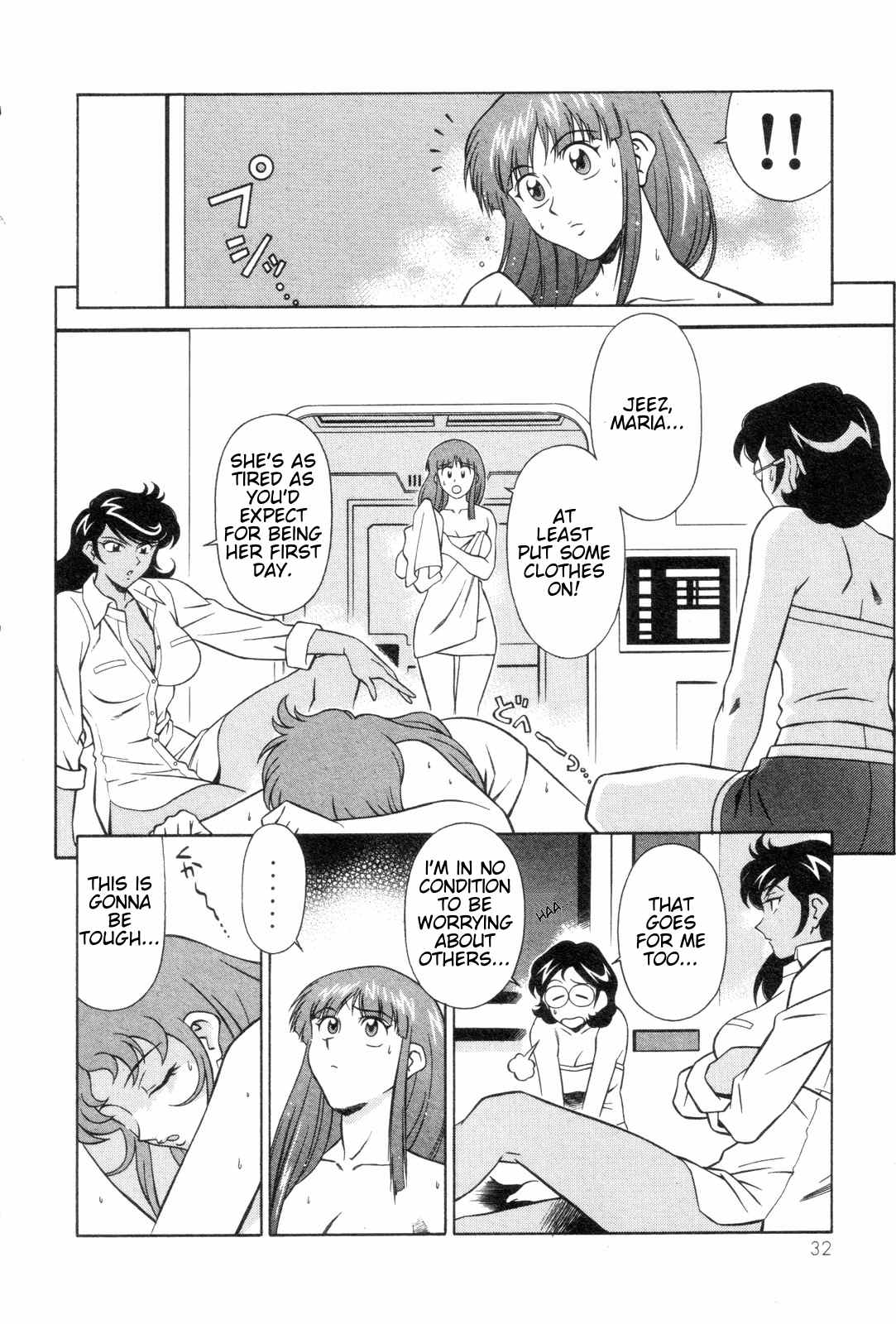 Mazinger Angel Chapter 14 page 34 - Chapter 14: Training! Until Your Life Burns Out!