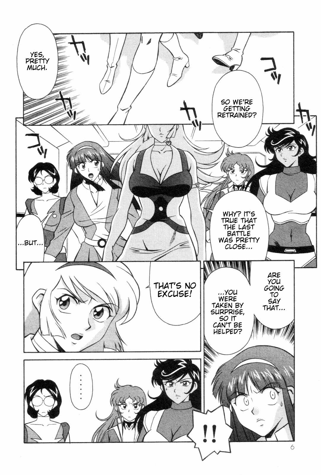Mazinger Angel Chapter 14 page 8 - Chapter 14: Training! Until Your Life Burns Out!