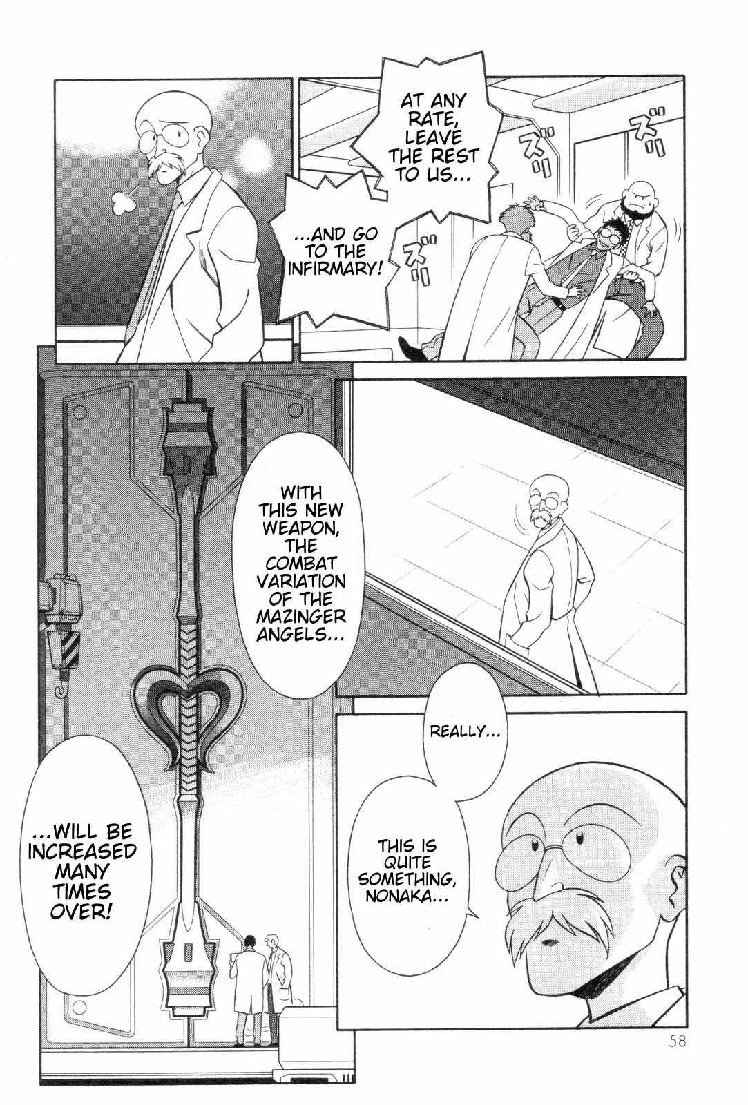 Mazinger Angel Chapter 15 page 26 - Chapter 15: Fiery Guts! The Wild Angel!