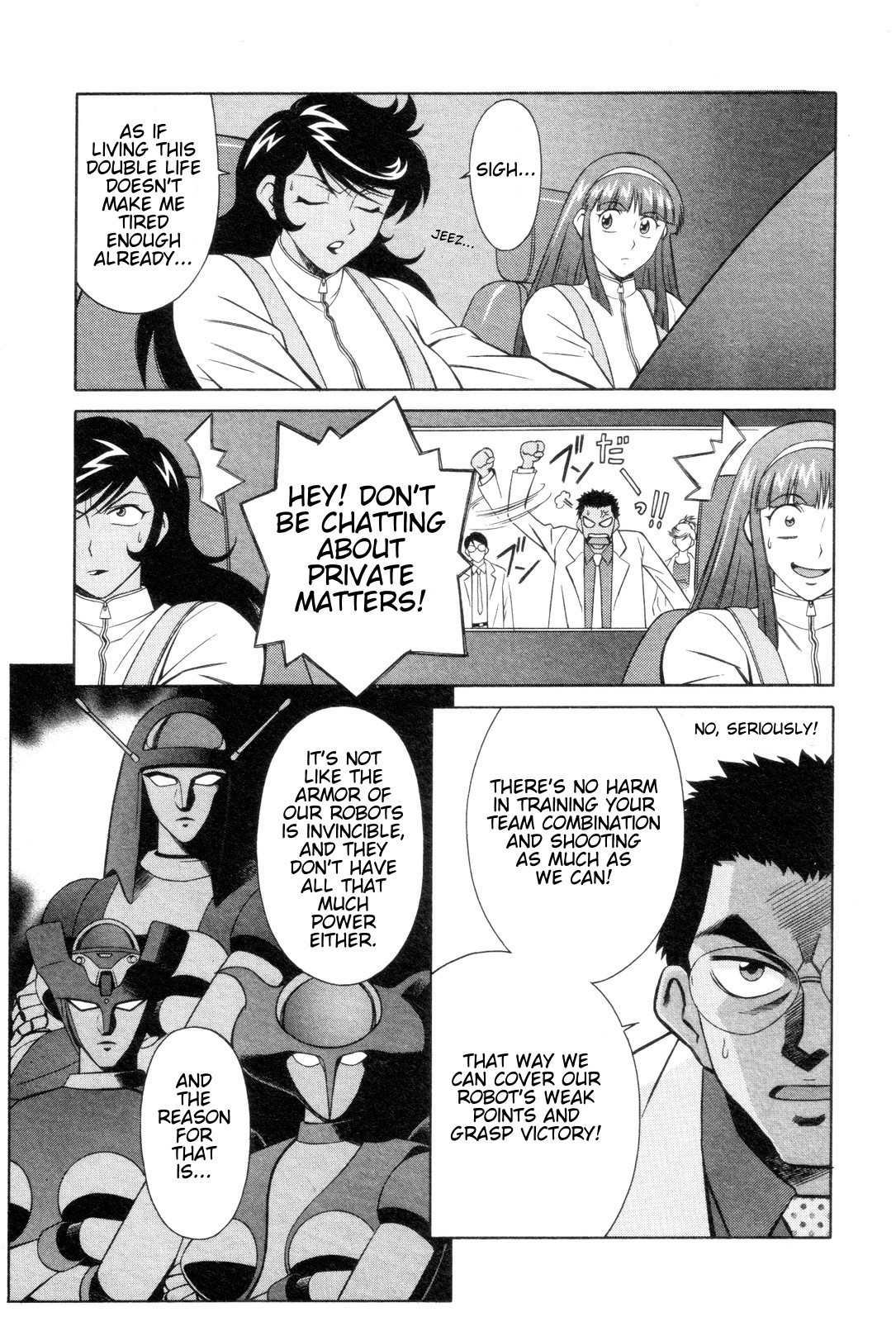 Mazinger Angel Chapter 2 page 13 - Chapter 2: The Suspicious Lady, Madam Janus