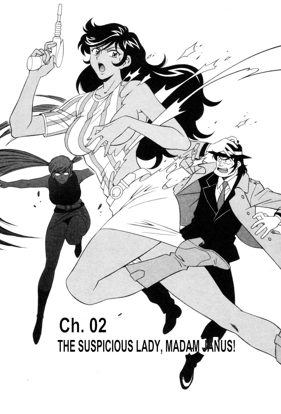 Mazinger Angel Chapter 2 page 3 - Chapter 2: The Suspicious Lady, Madam Janus