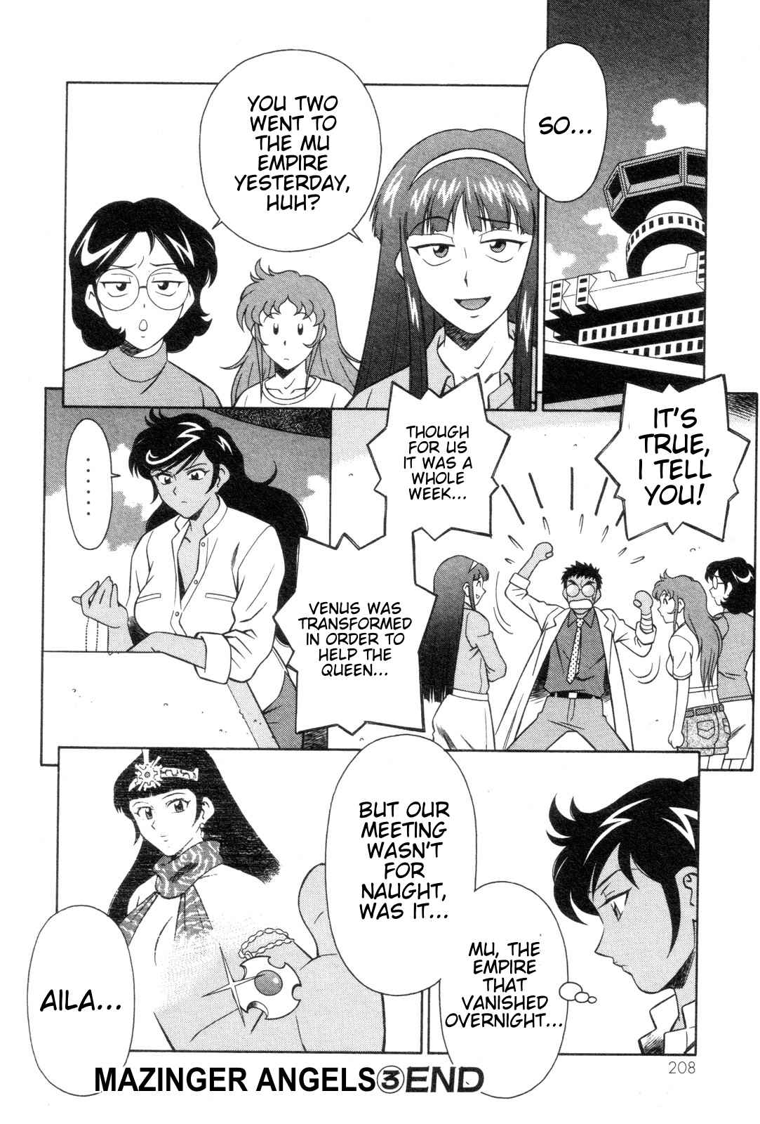 Mazinger Angel Chapter 20 page 34 - Chapter 20: Save Aila!