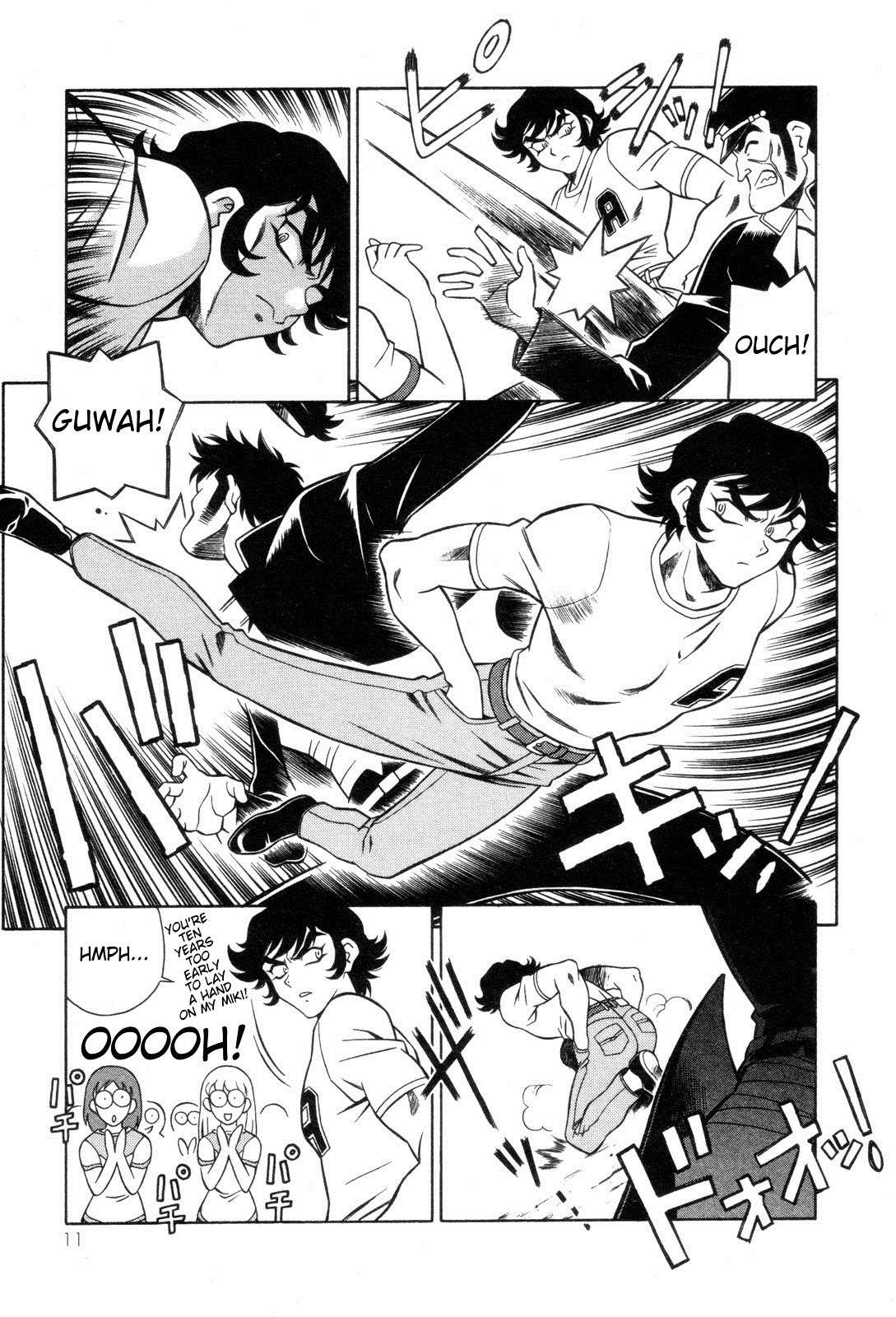 Mazinger Angel Chapter 21 page 11 - Chapter 21: Mazinger Angels vs Devilman (Part 1)