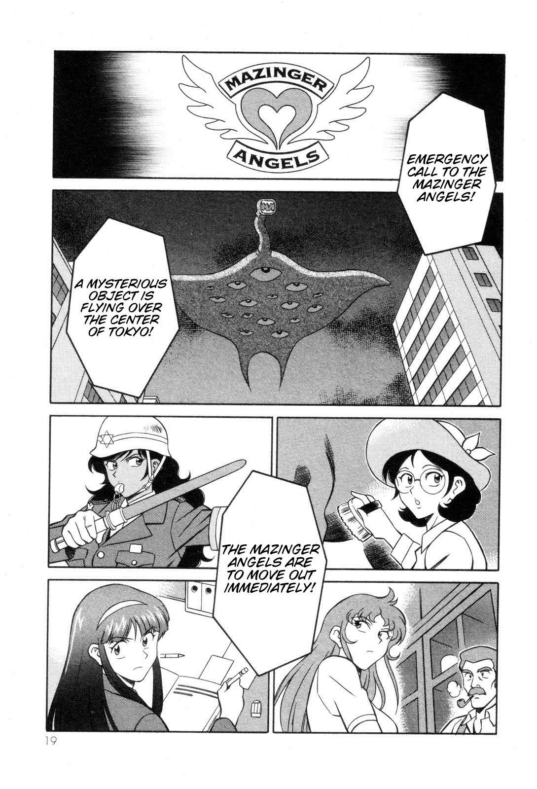 Mazinger Angel Chapter 21 page 19 - Chapter 21: Mazinger Angels vs Devilman (Part 1)