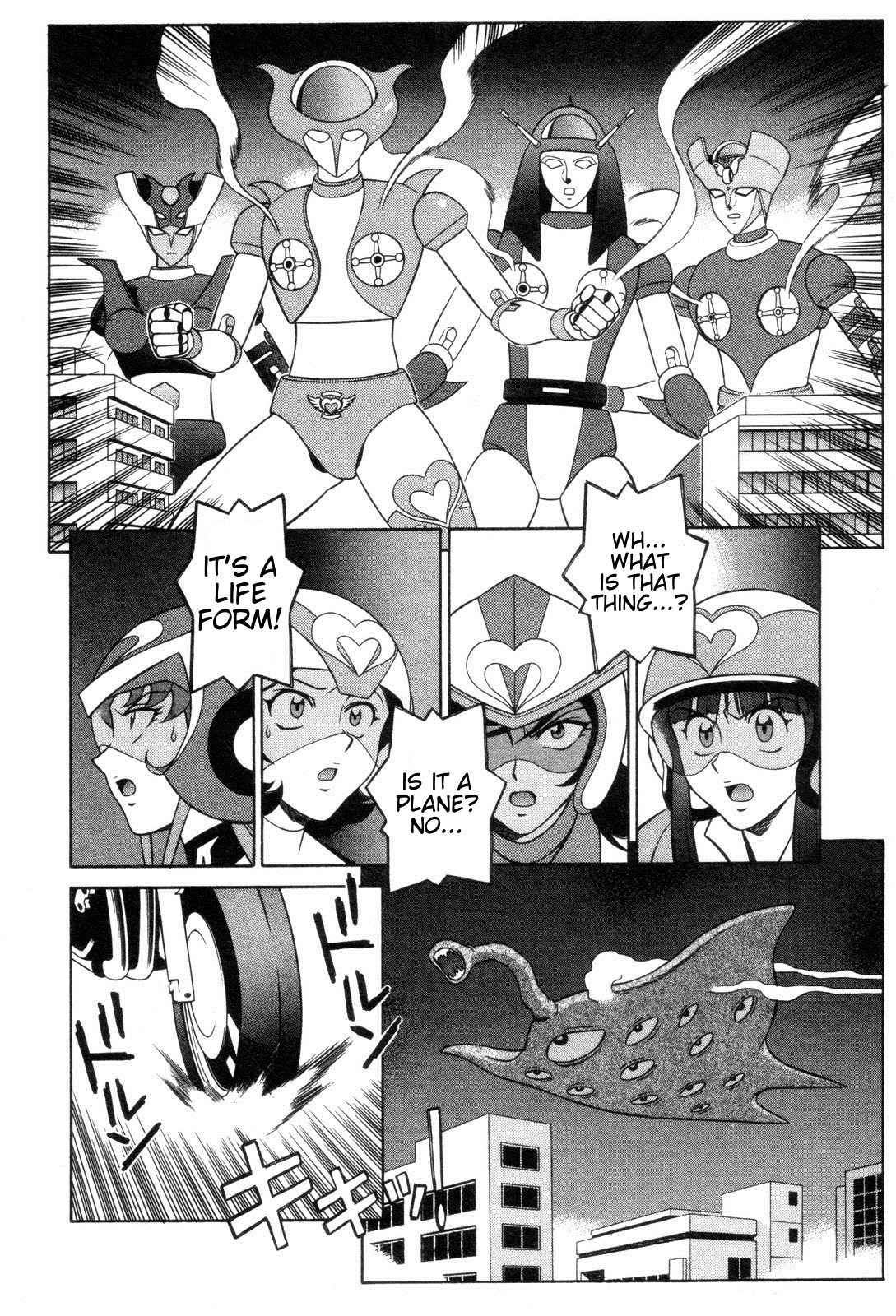 Mazinger Angel Chapter 21 page 22 - Chapter 21: Mazinger Angels vs Devilman (Part 1)