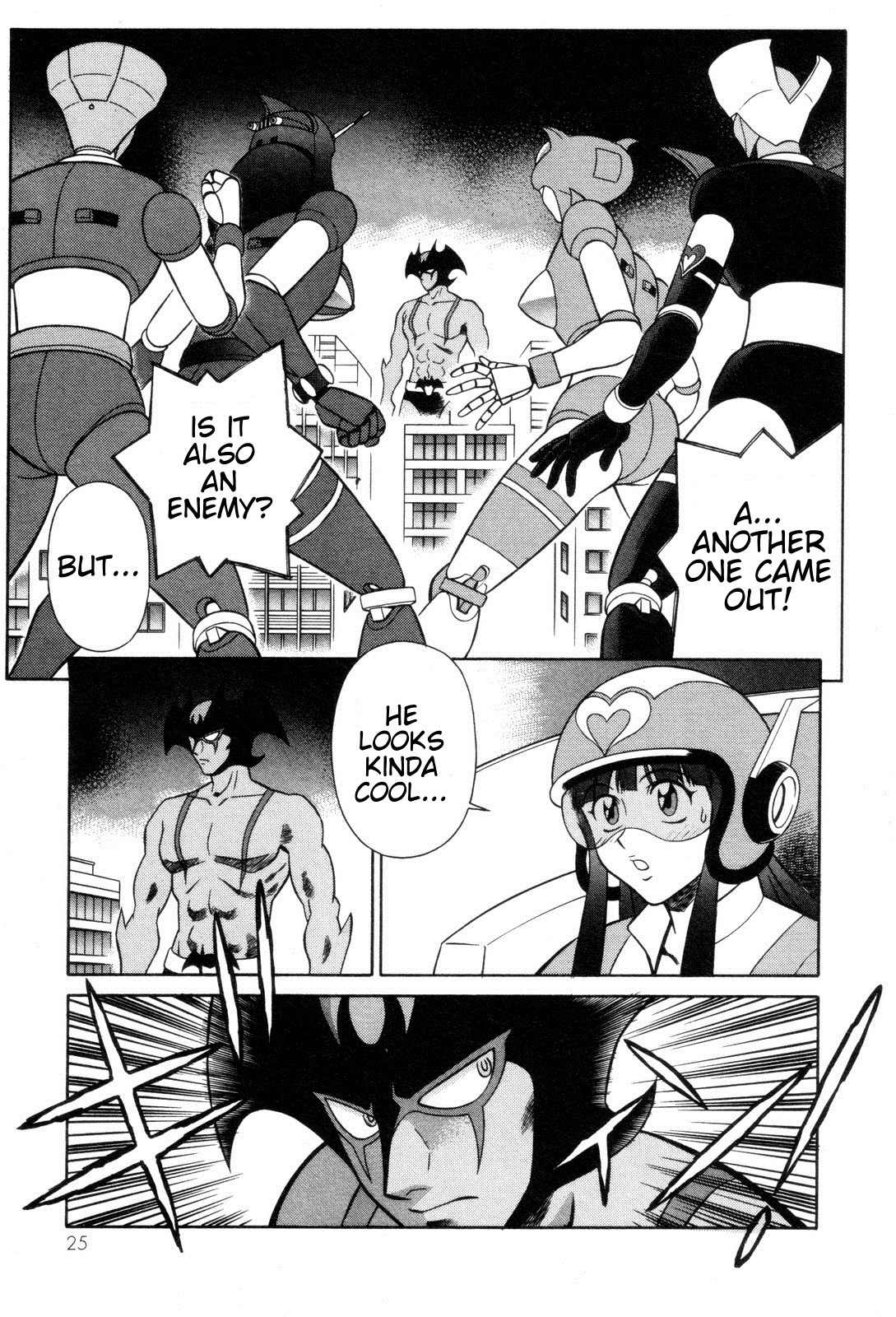 Mazinger Angel Chapter 21 page 25 - Chapter 21: Mazinger Angels vs Devilman (Part 1)