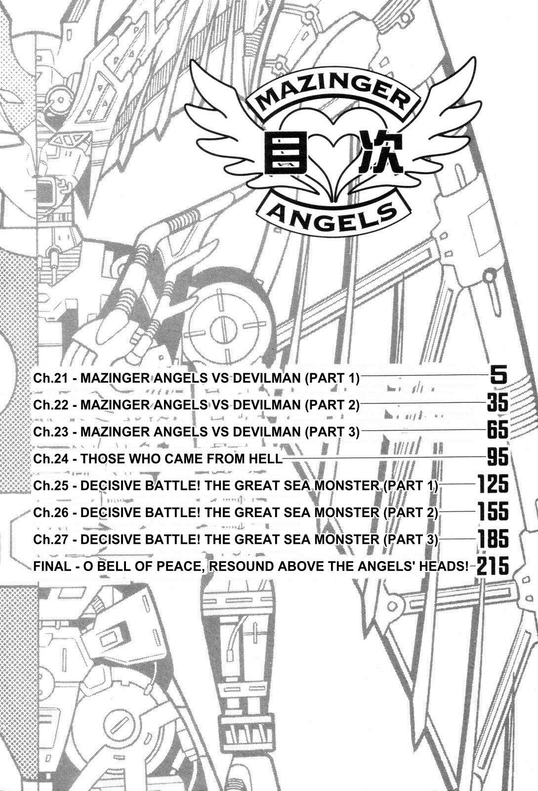 Mazinger Angel Chapter 21 page 4 - Chapter 21: Mazinger Angels vs Devilman (Part 1)