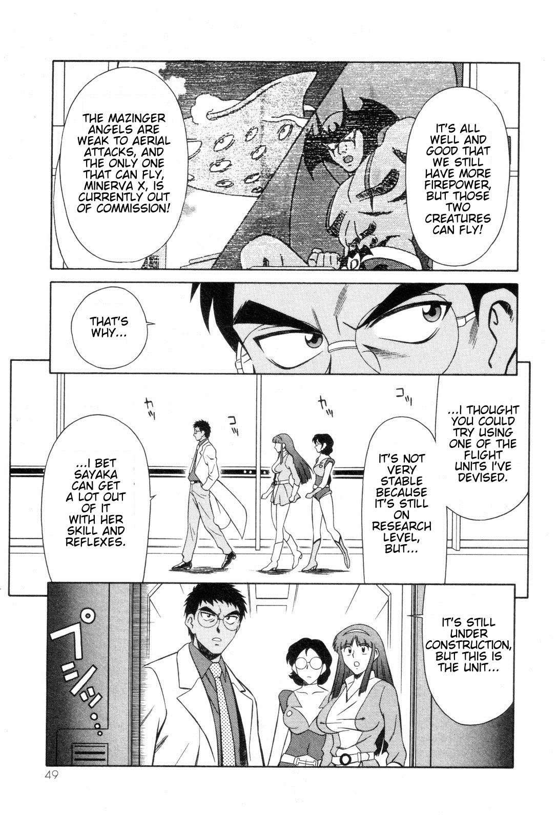 Mazinger Angel Chapter 22 page 15 - Chapter 22: Mazinger Angels vs Devilman (Part 2)