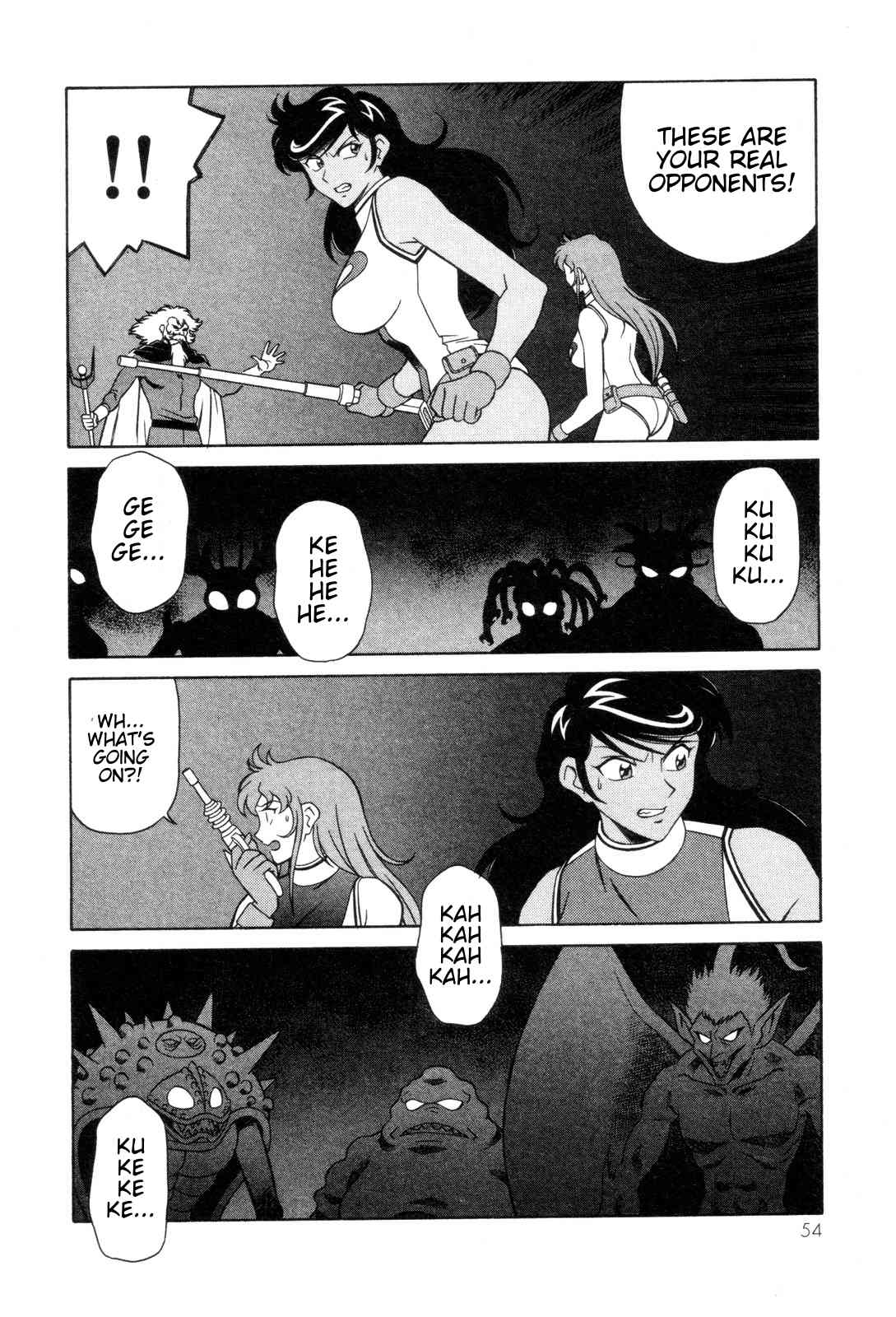 Mazinger Angel Chapter 22 page 20 - Chapter 22: Mazinger Angels vs Devilman (Part 2)