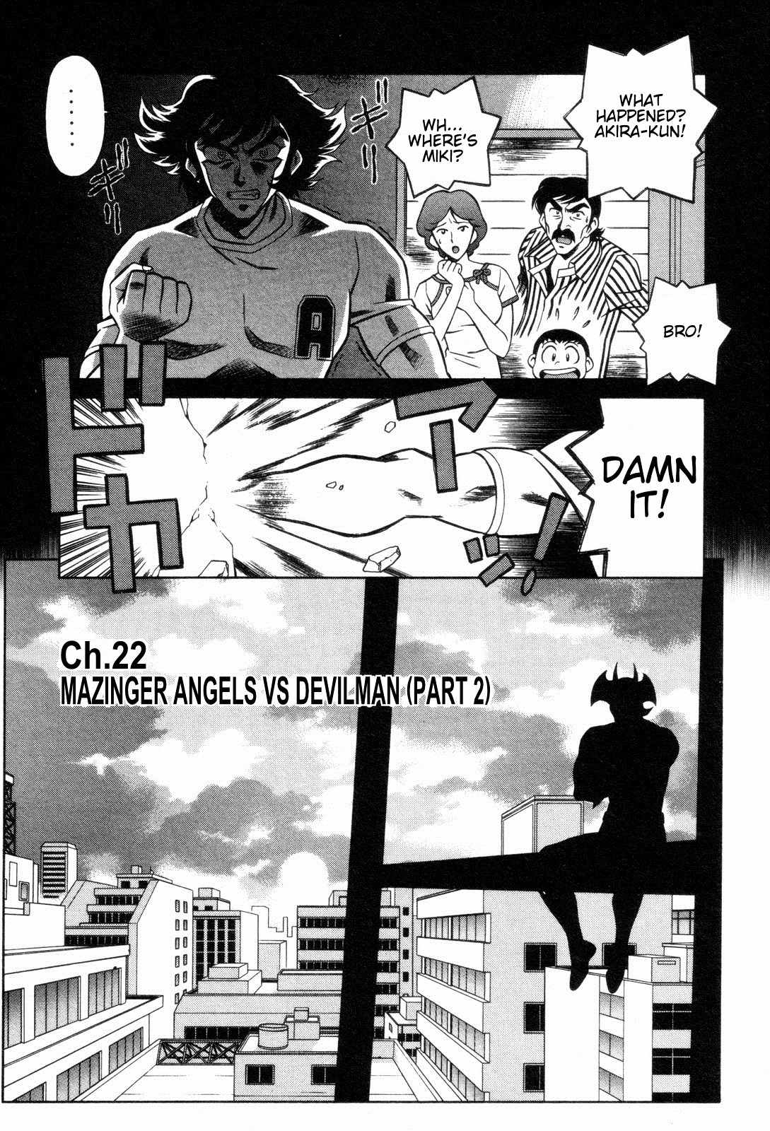 Mazinger Angel Chapter 22 page 3 - Chapter 22: Mazinger Angels vs Devilman (Part 2)
