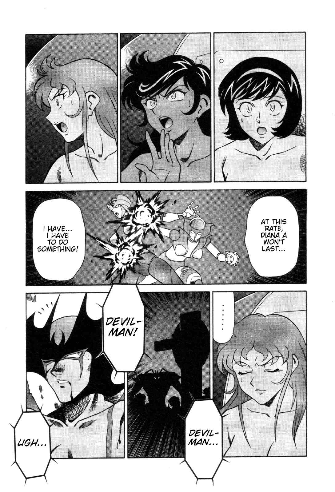 Mazinger Angel Chapter 23 page 13 - Chapter 23: Mazinger Angels vs Devilman (Part 3)