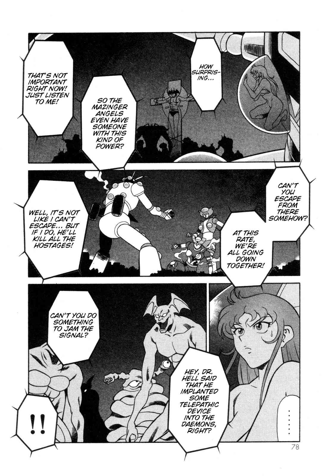 Mazinger Angel Chapter 23 page 14 - Chapter 23: Mazinger Angels vs Devilman (Part 3)