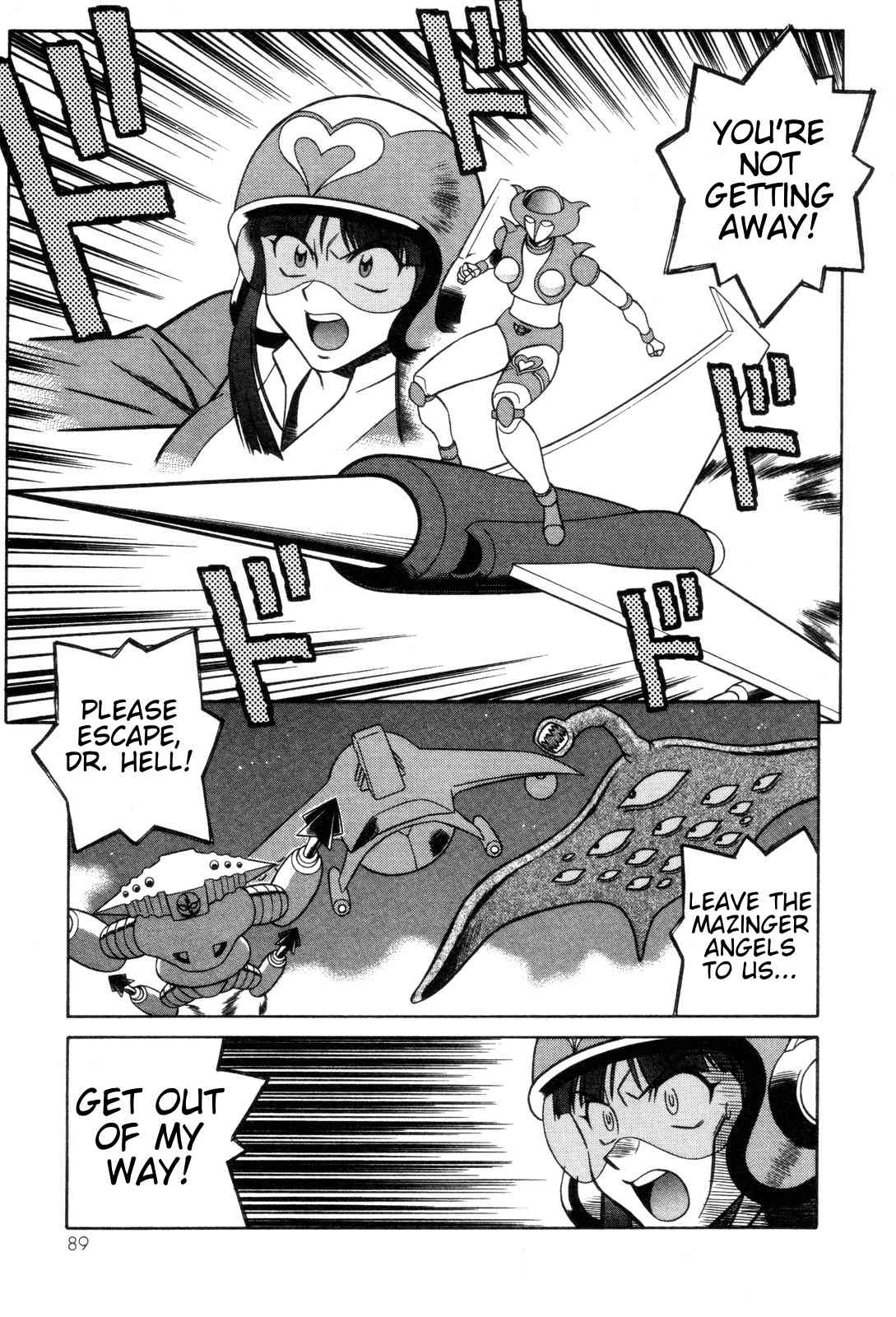 Mazinger Angel Chapter 23 page 25 - Chapter 23: Mazinger Angels vs Devilman (Part 3)