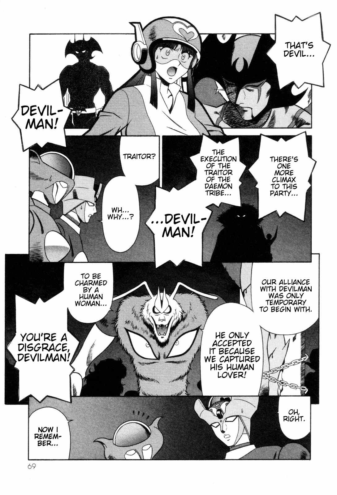 Mazinger Angel Chapter 23 page 5 - Chapter 23: Mazinger Angels vs Devilman (Part 3)