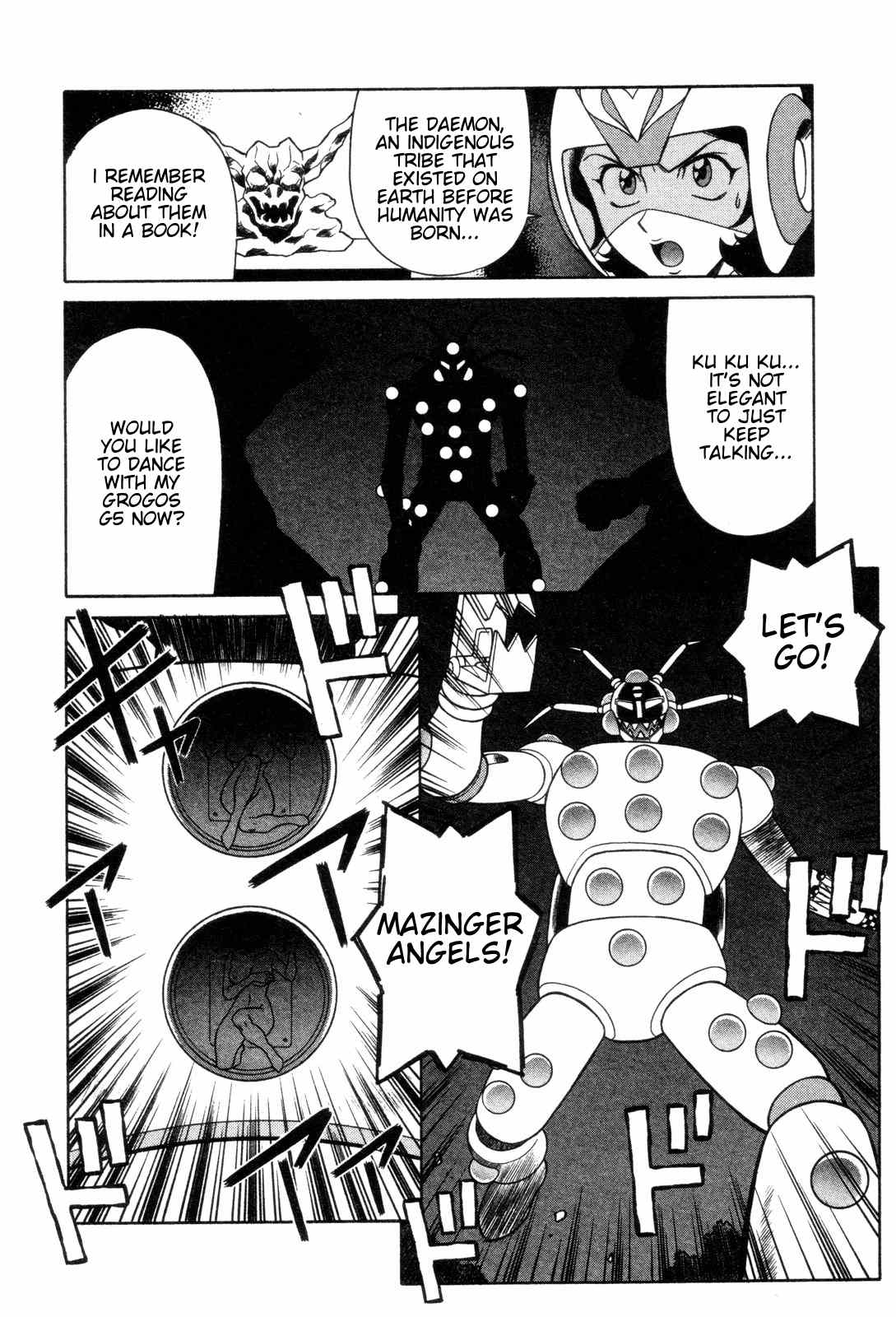 Mazinger Angel Chapter 23 page 6 - Chapter 23: Mazinger Angels vs Devilman (Part 3)