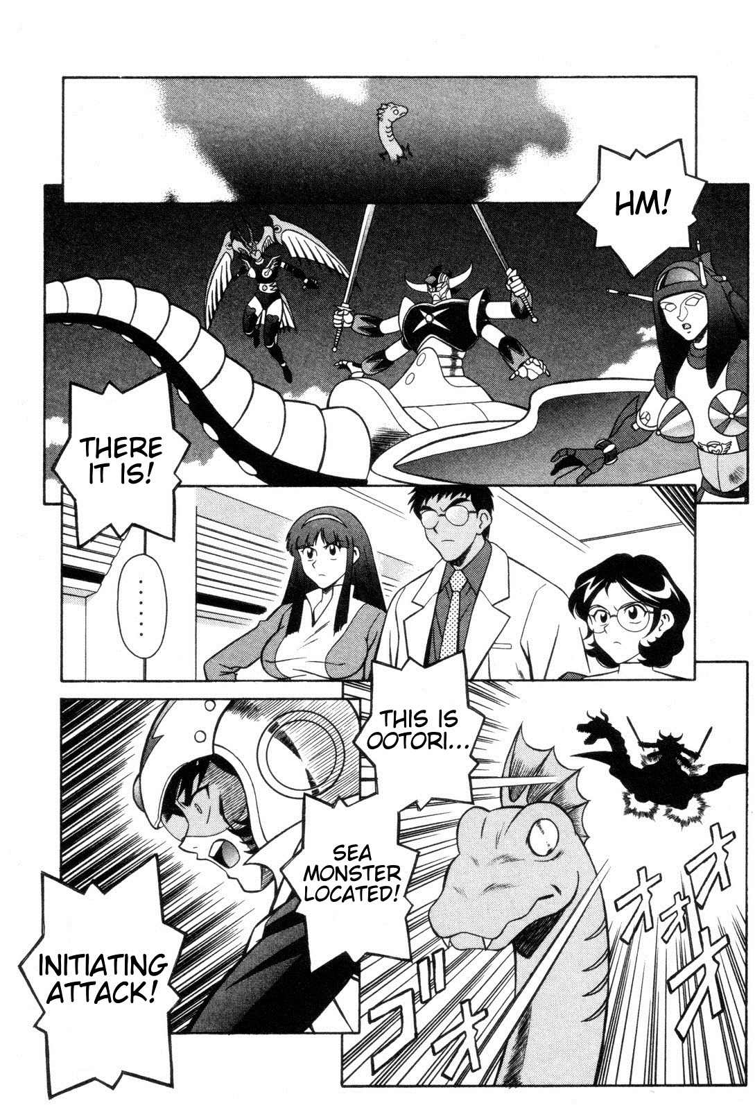 Mazinger Angel Chapter 25 page 17 - Chapter 25: Decisive Battle! The Great Sea Monster (Part 1)