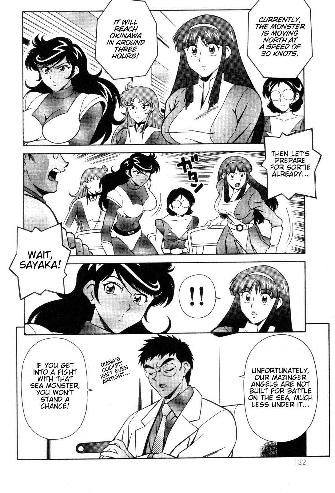 Mazinger Angel Chapter 25 page 8 - Chapter 25: Decisive Battle! The Great Sea Monster (Part 1)