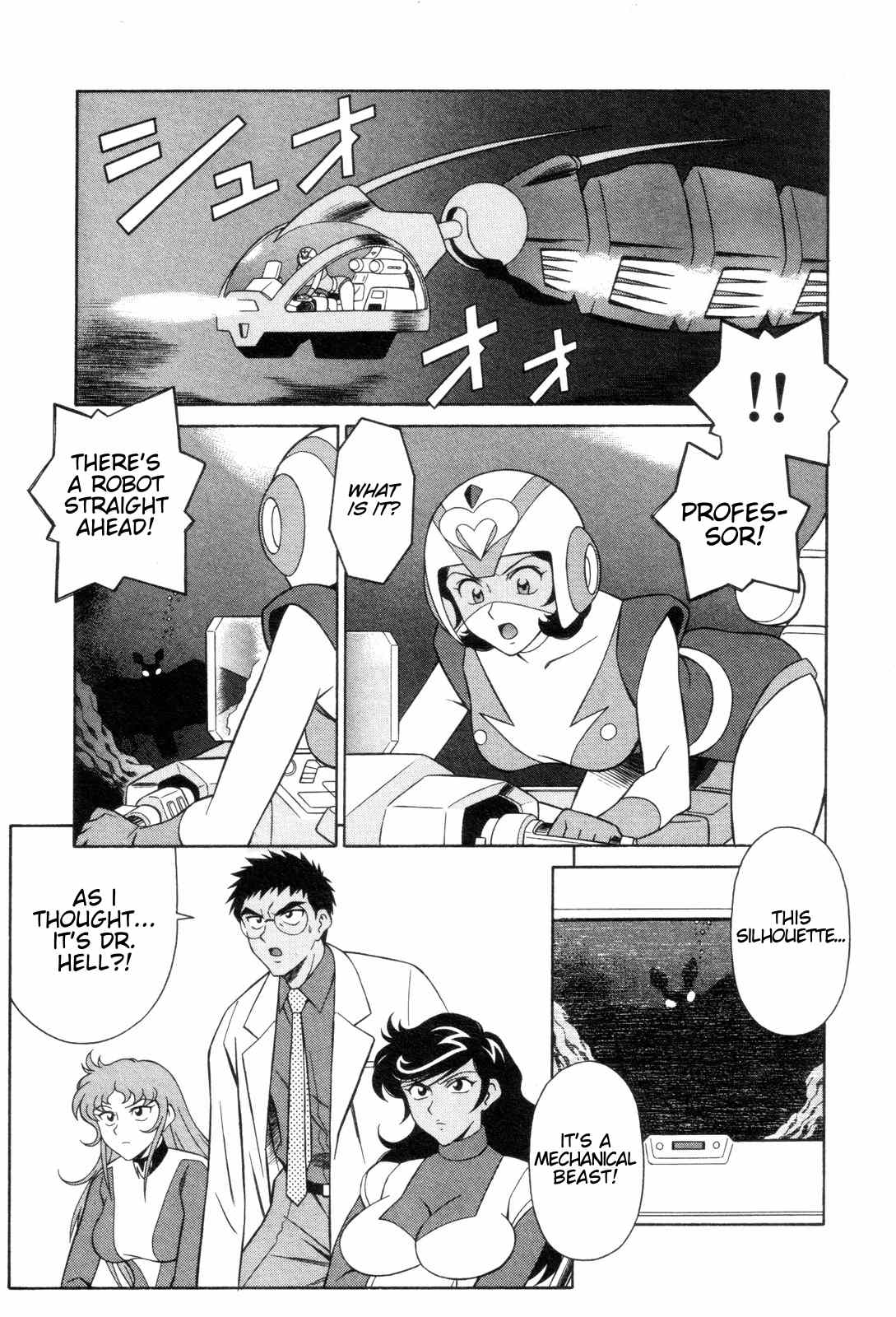 Mazinger Angel Chapter 26 page 11 - Chapter 26: Decisive Battle! The Great Sea Monster (Part 2)