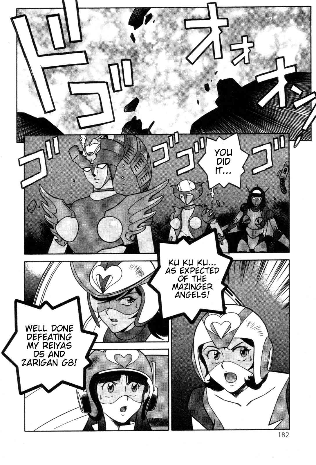 Mazinger Angel Chapter 26 page 28 - Chapter 26: Decisive Battle! The Great Sea Monster (Part 2)