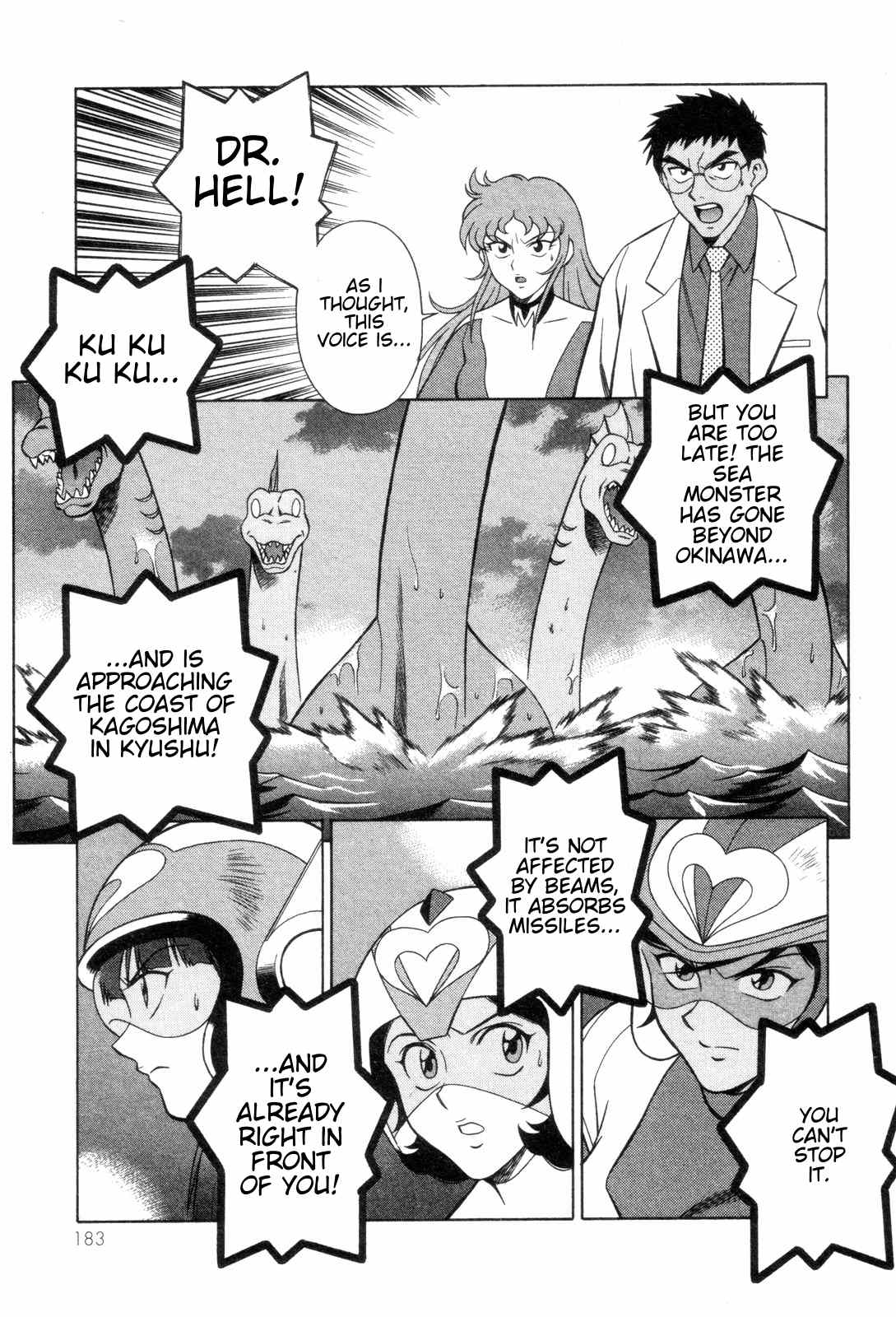 Mazinger Angel Chapter 26 page 29 - Chapter 26: Decisive Battle! The Great Sea Monster (Part 2)