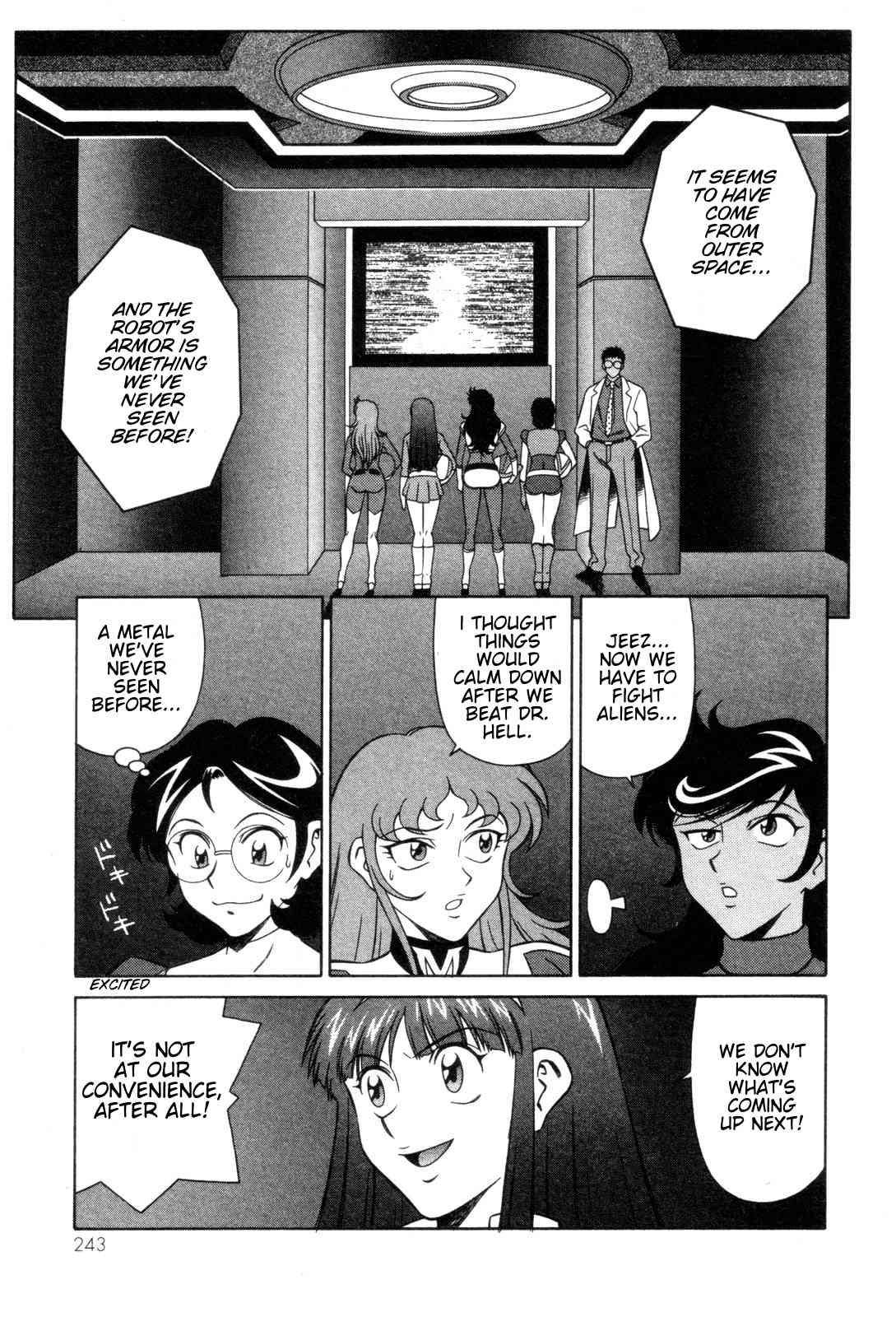 Mazinger Angel Chapter 28 page 29 - Chapter 28: O Bell of Peace, Resound Above the Angels' Heads!