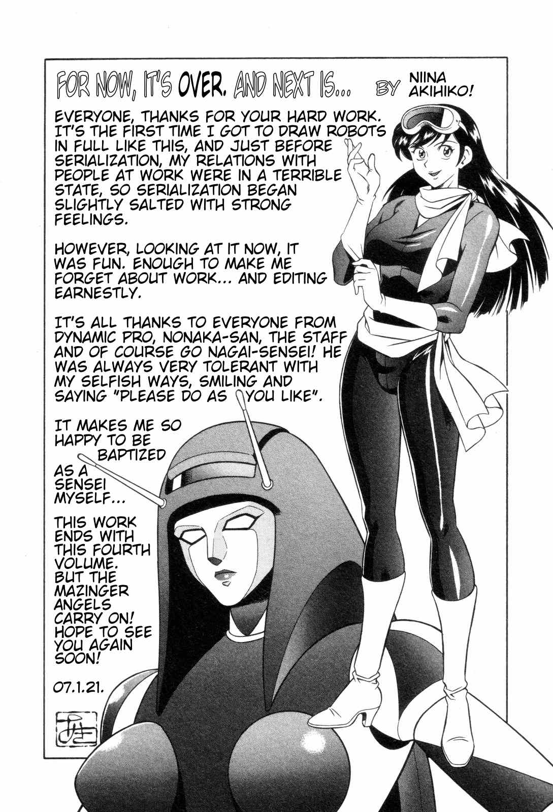 Mazinger Angel Chapter 28 page 31 - Chapter 28: O Bell of Peace, Resound Above the Angels' Heads!