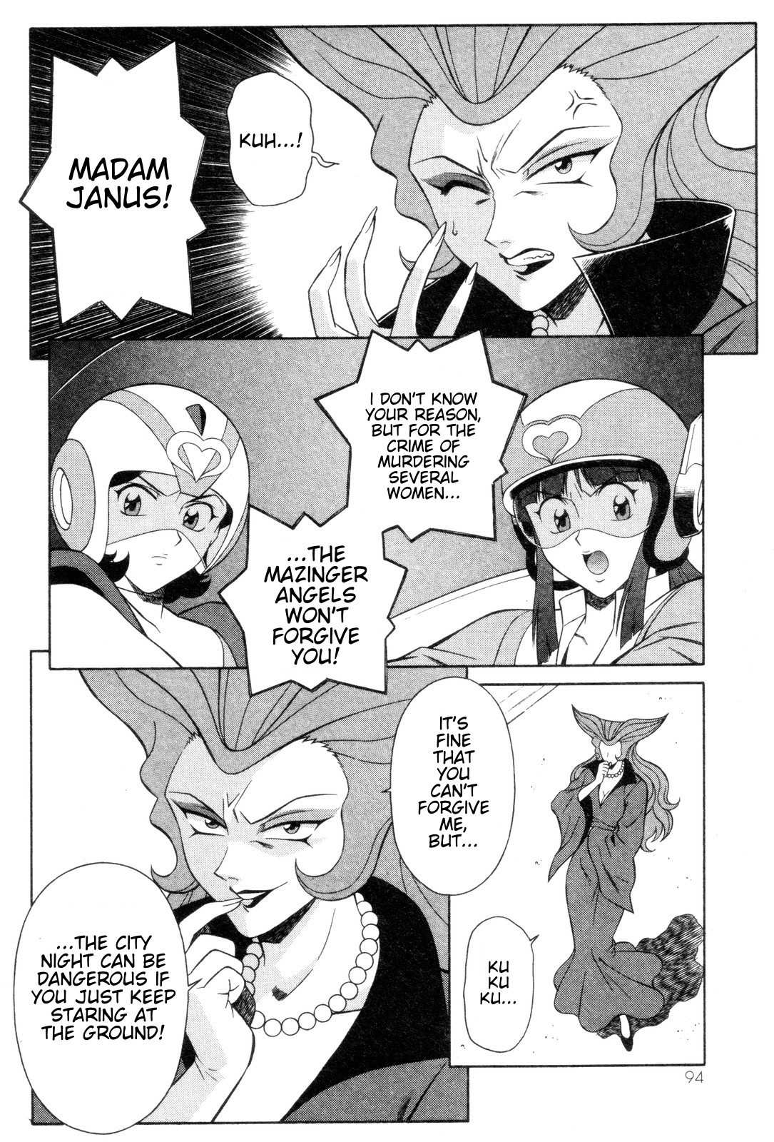 Mazinger Angel Chapter 3 page 16 - Chapter 3: The Assassins from Hell, Gamia Corps