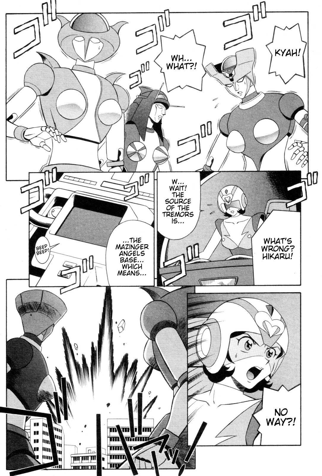 Mazinger Angel Chapter 5 page 5 - Chapter 5: The Mysterious Robot, Minerva X