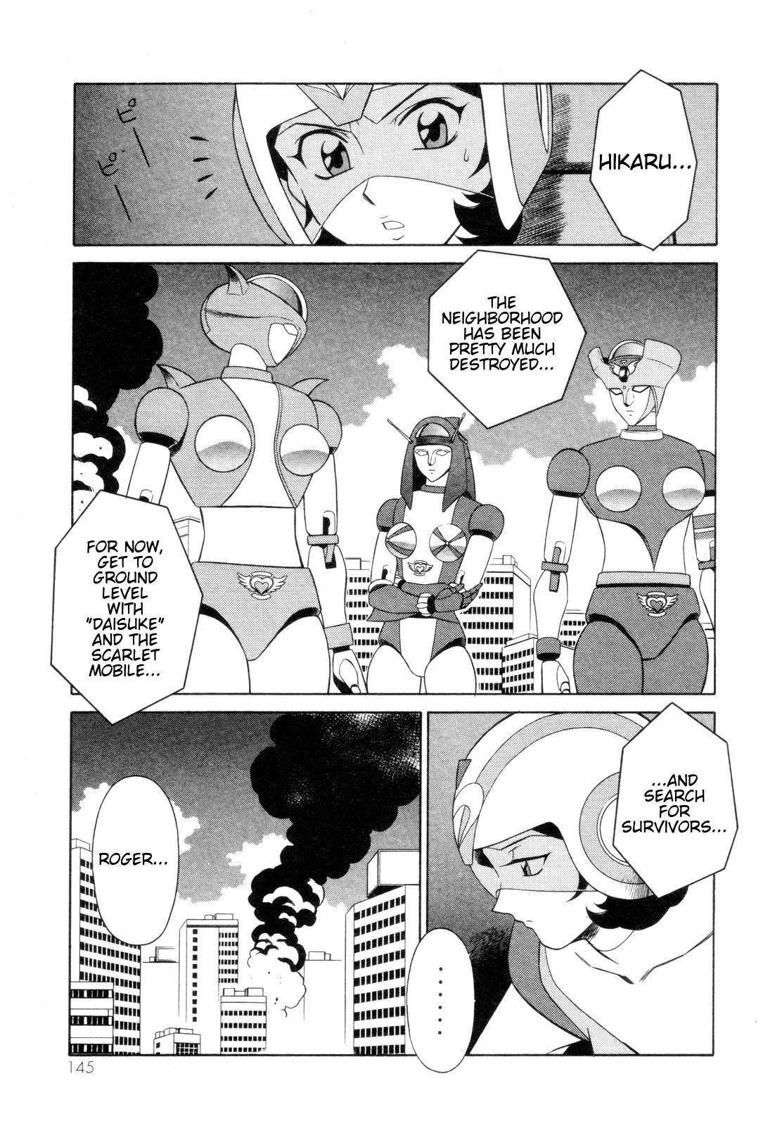 Mazinger Angel Chapter 5 page 8 - Chapter 5: The Mysterious Robot, Minerva X