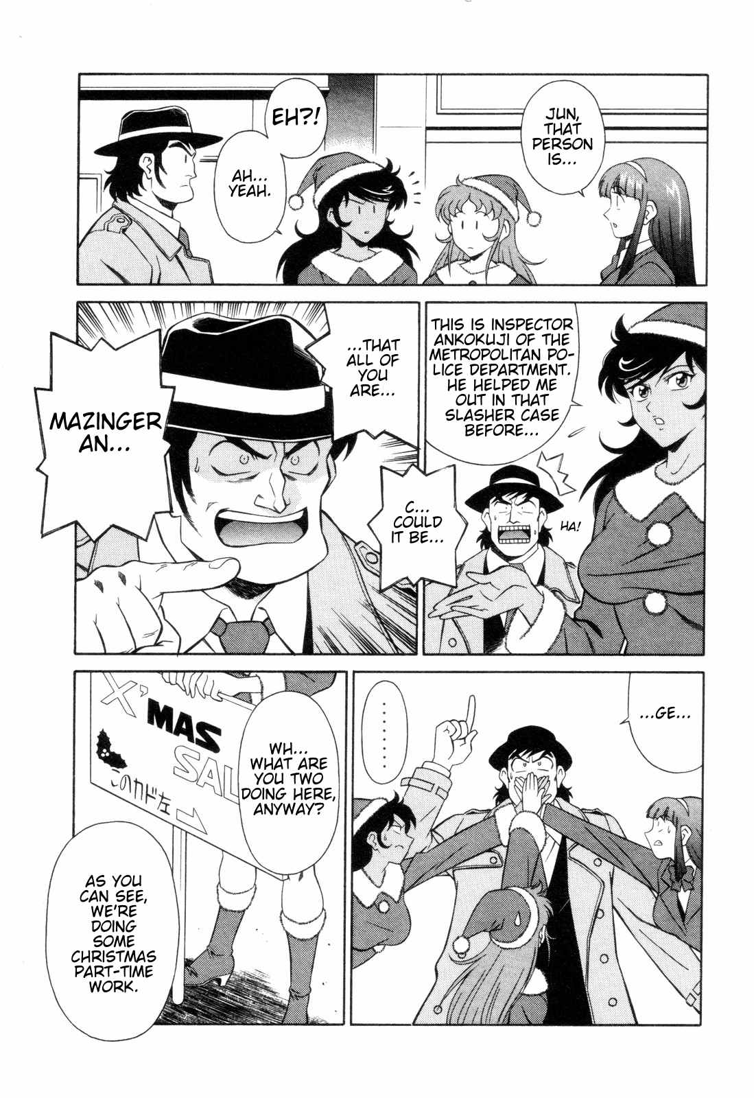 Mazinger Angel Chapter 7 page 11 - Chapter 7: The Stolen Panties