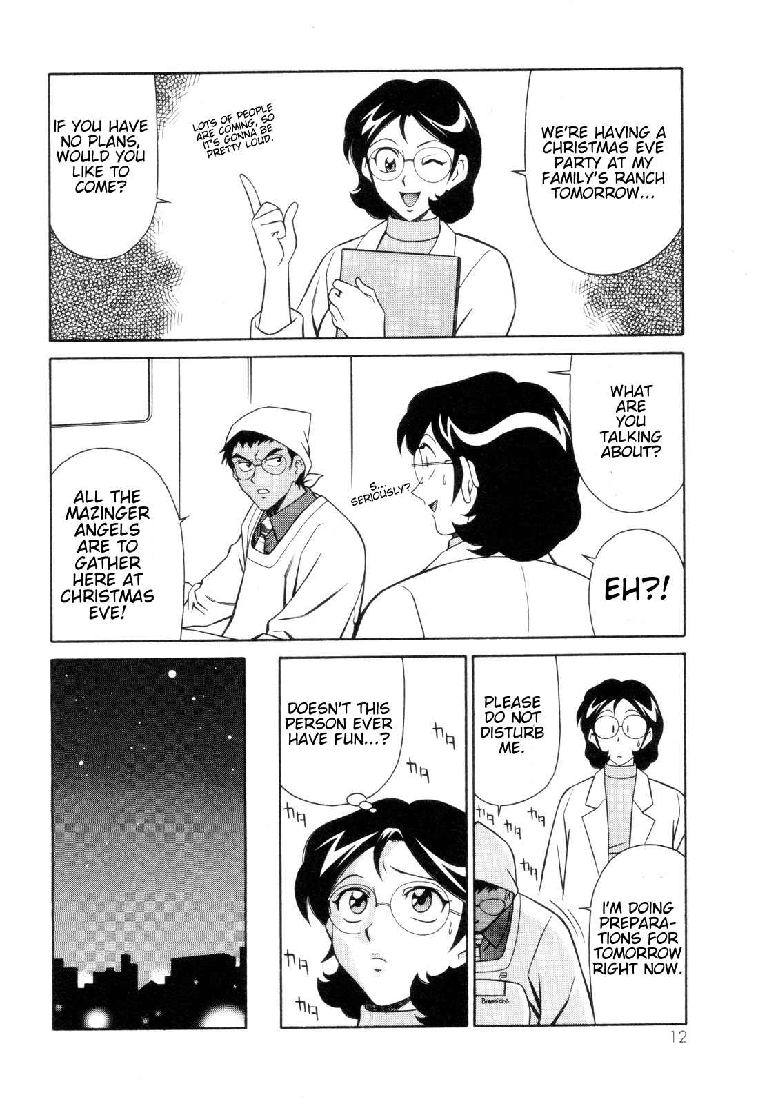 Mazinger Angel Chapter 7 page 14 - Chapter 7: The Stolen Panties