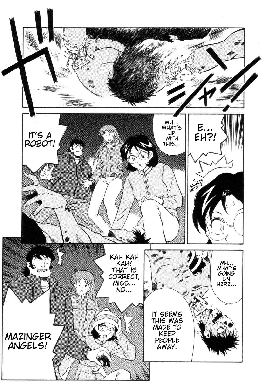 Mazinger Angel Chapter 8 page 19 - Chapter 8: Brocken, the Ruler of the Hot Springs