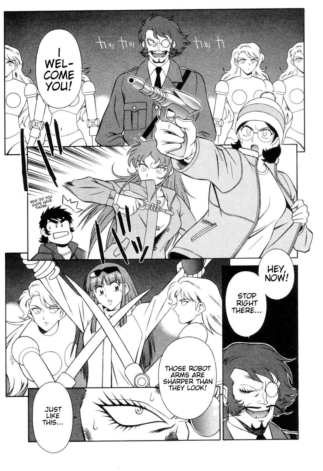 Mazinger Angel Chapter 8 page 23 - Chapter 8: Brocken, the Ruler of the Hot Springs